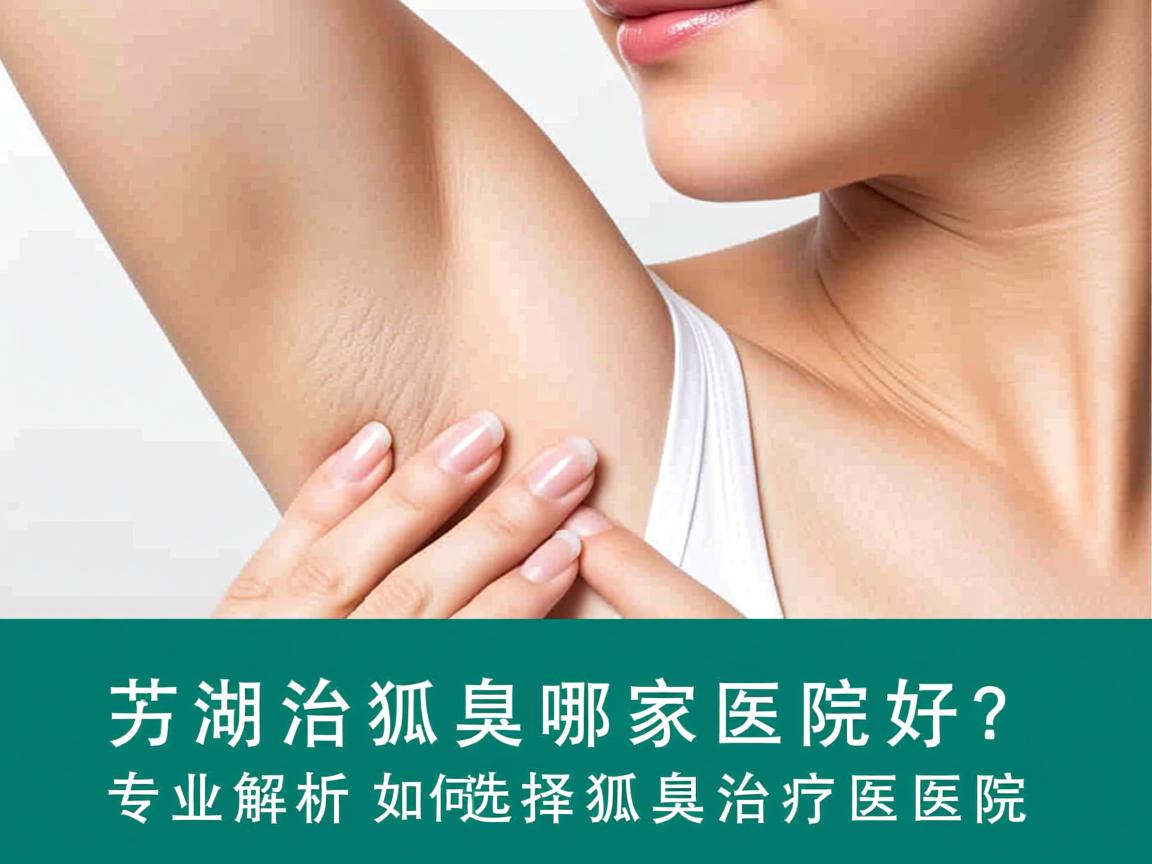 芜湖治狐臭哪家医院好？专业解析如何选择狐臭治疗医院