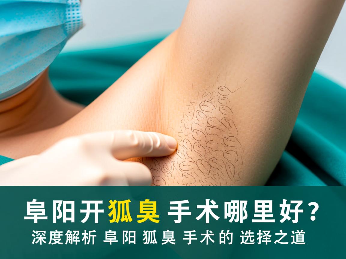 阜阳开狐臭手术哪里好？深度解析阜阳狐臭手术的选择之道
