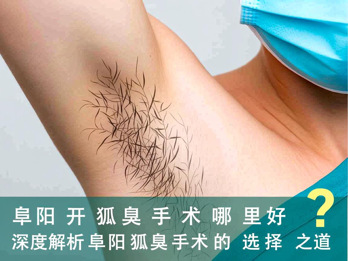 阜阳开狐臭手术哪里好？深度解析阜阳狐臭手术的选择之道