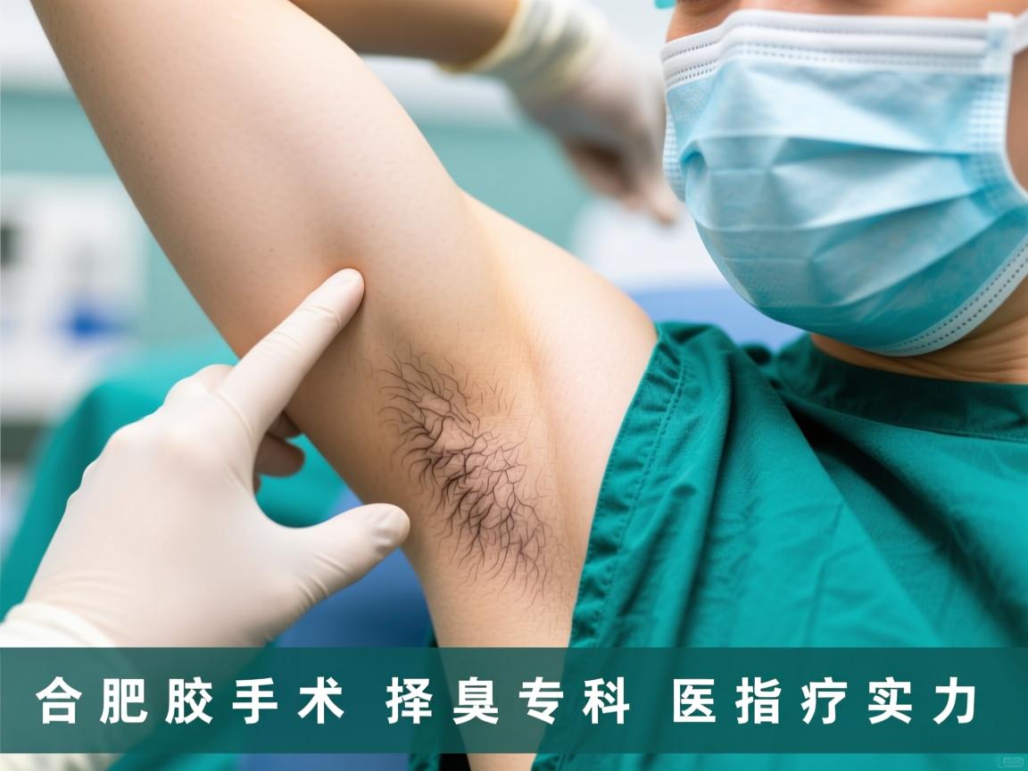 合肥腋臭手术医院选择指南，聚焦合肥腋臭专科医疗实力
