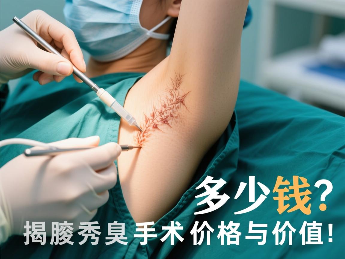 腋秀手术多少钱？揭秘腋秀腋臭手术价格与价值！
