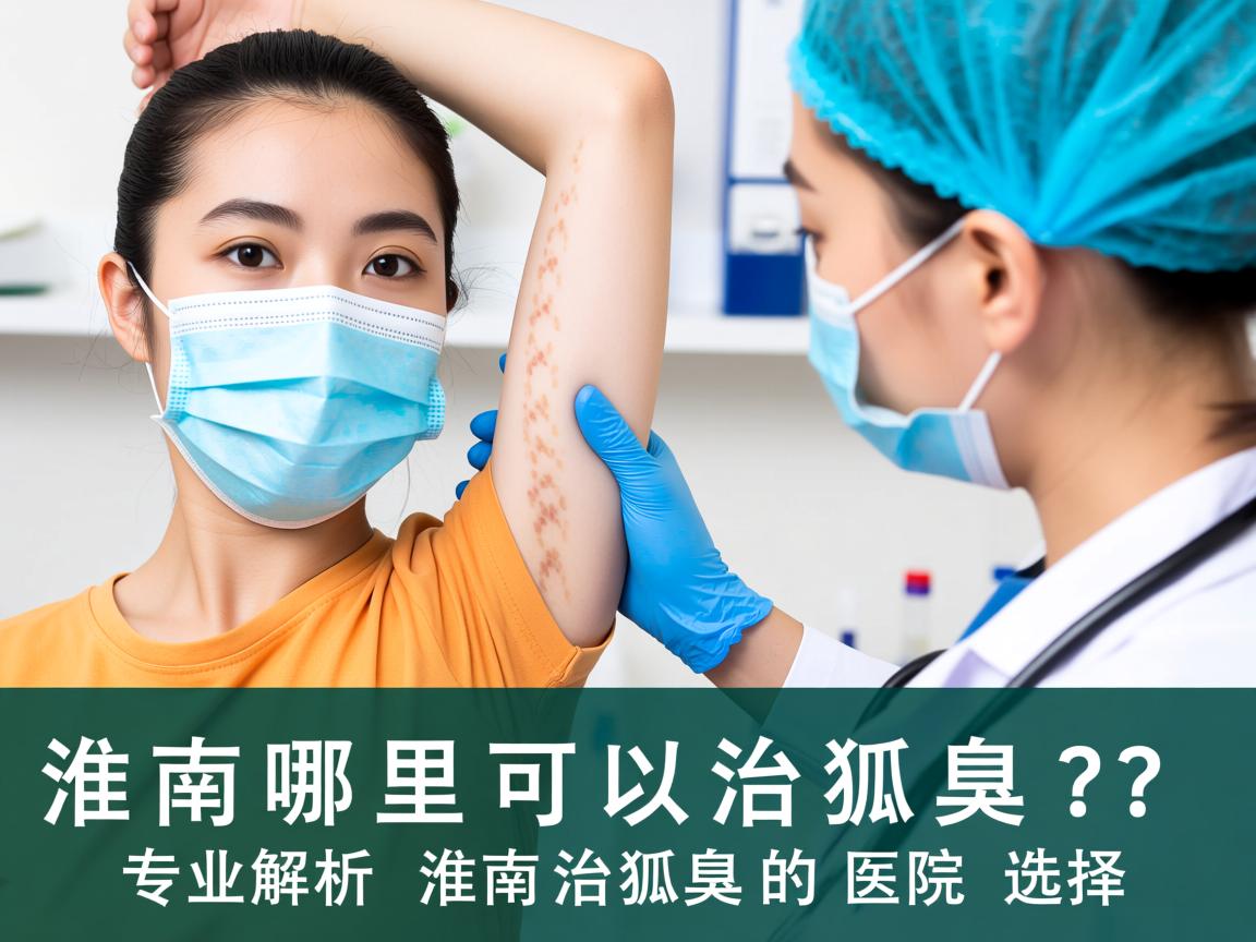 淮南哪里可以治狐臭？专业解析淮南治狐臭的医院选择