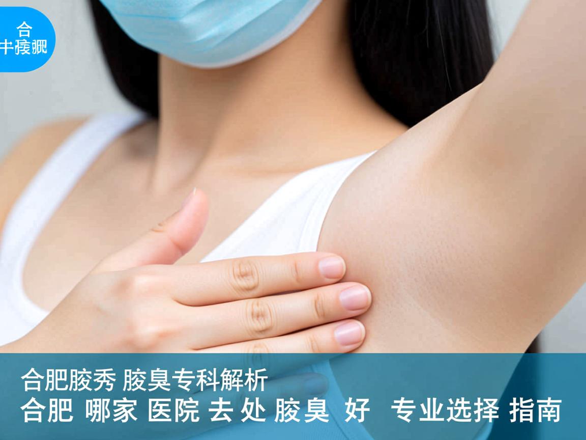 合肥腋秀腋臭专科解析，合肥哪家医院去处腋臭好，专业选择指南