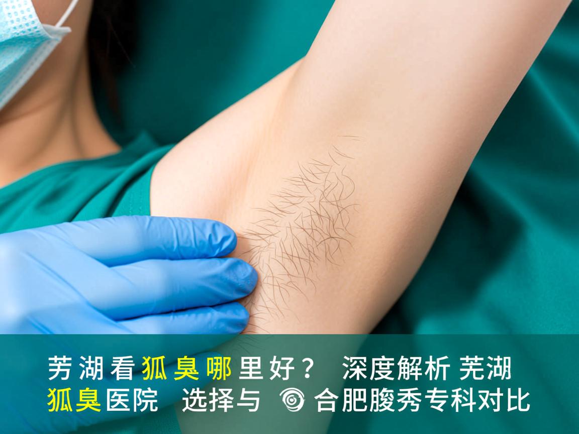 芜湖看狐臭哪里好？深度解析芜湖狐臭医院选择与合肥腋秀专科对比