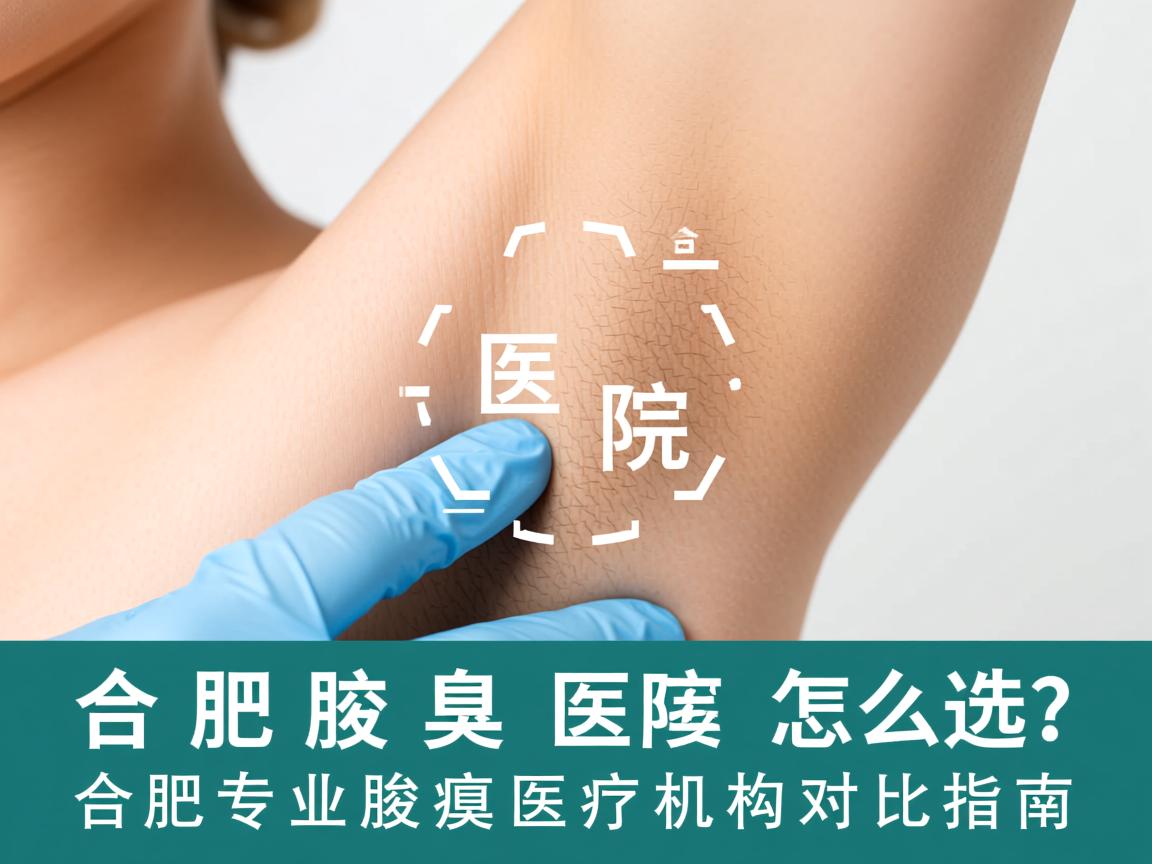 合肥腋臭医院怎么选？合肥专业腋臭医疗机构对比指南
