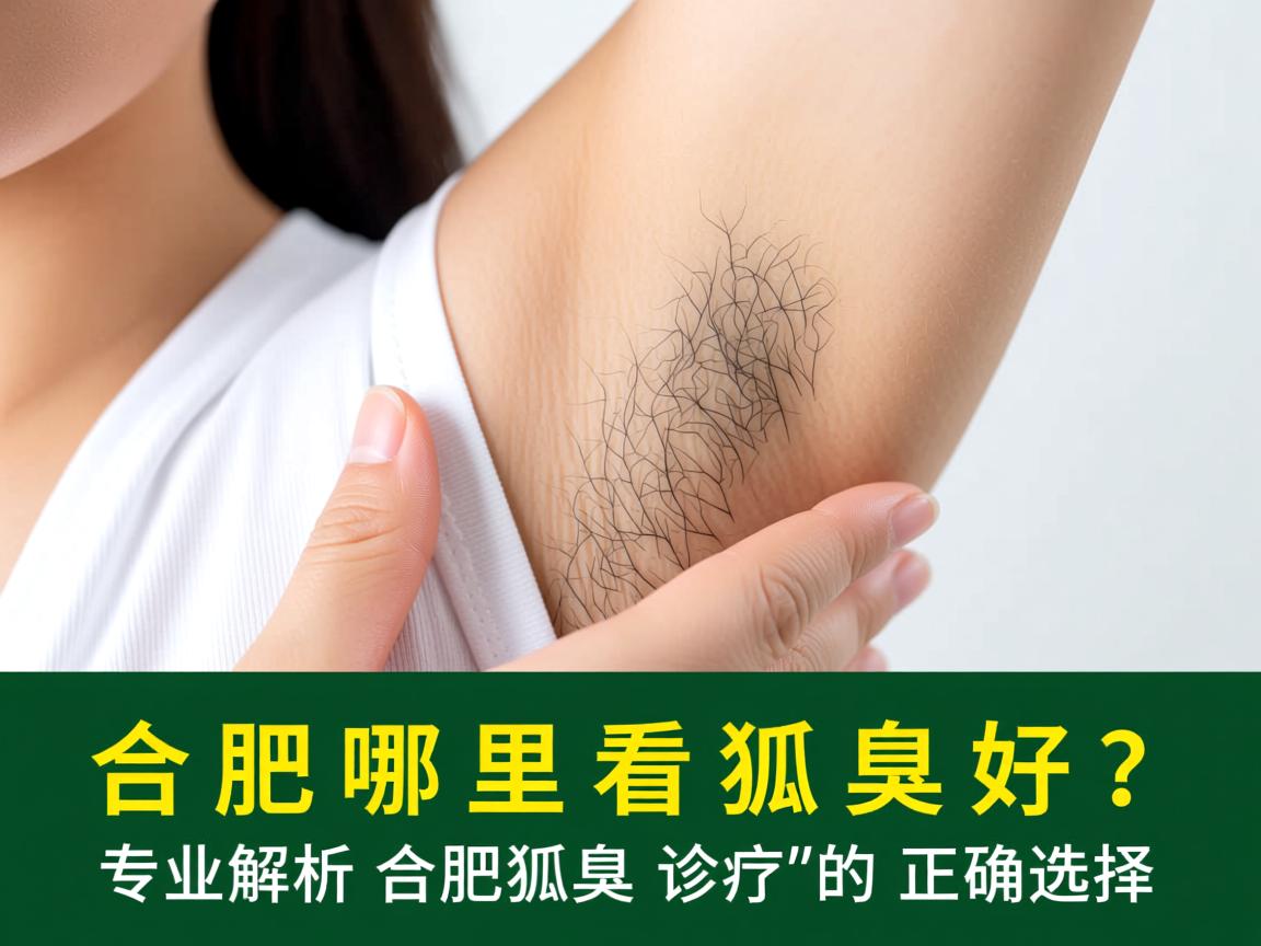 合肥哪里看狐臭好？专业解析合肥狐臭诊疗的正确选择