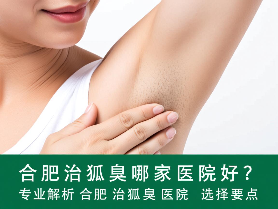 合肥治狐臭哪家医院好？专业解析合肥治狐臭医院的选择要点