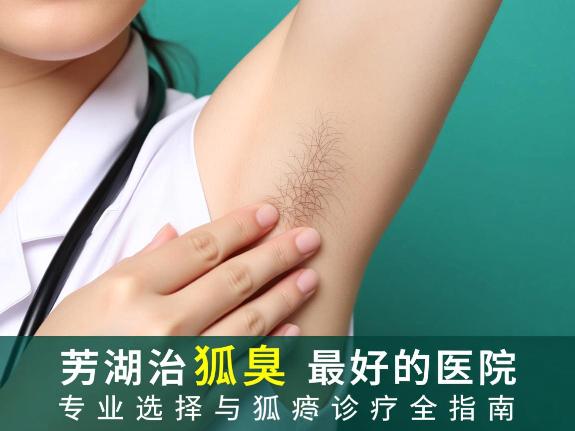 芜湖治狐臭最好的医院，专业选择与狐臭诊疗全指南