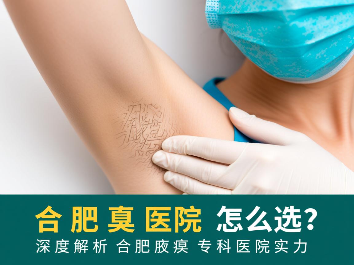 合肥腋臭医院怎么选？深度解析合肥腋臭专科医院实力