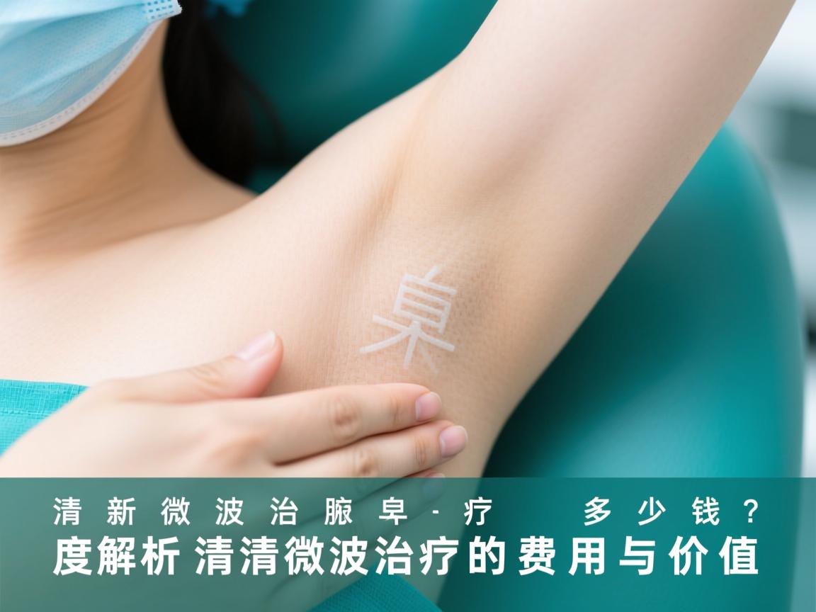 清新微波治疗腋臭多少钱？深度解析清新微波治疗的费用与价值