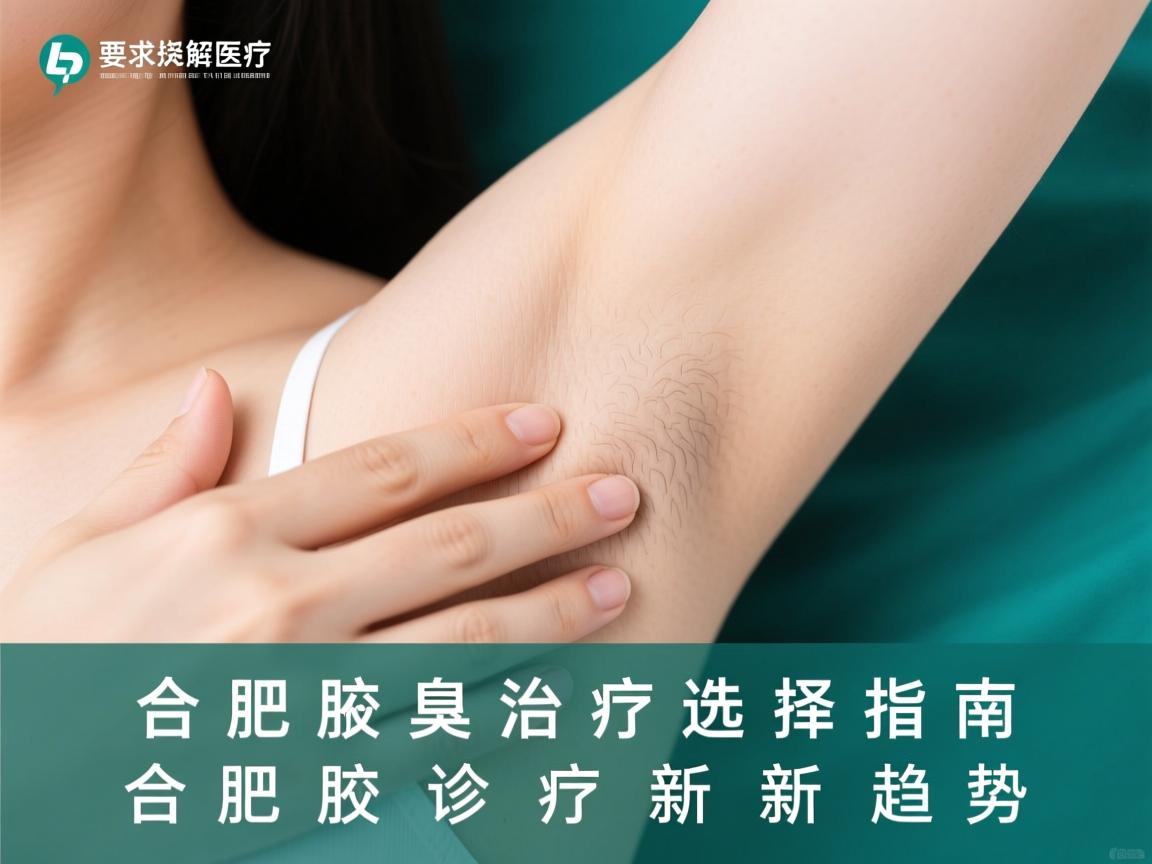 合肥腋臭治疗选择指南，深度解析合肥腋臭诊疗新趋势