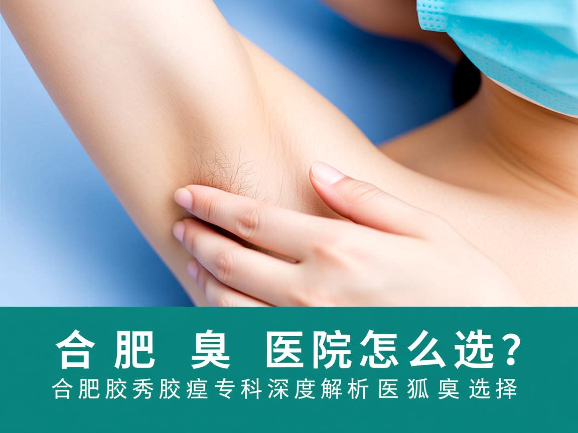 合肥腋臭医院怎么选？合肥腋秀腋臭专科深度解析医狐臭选择