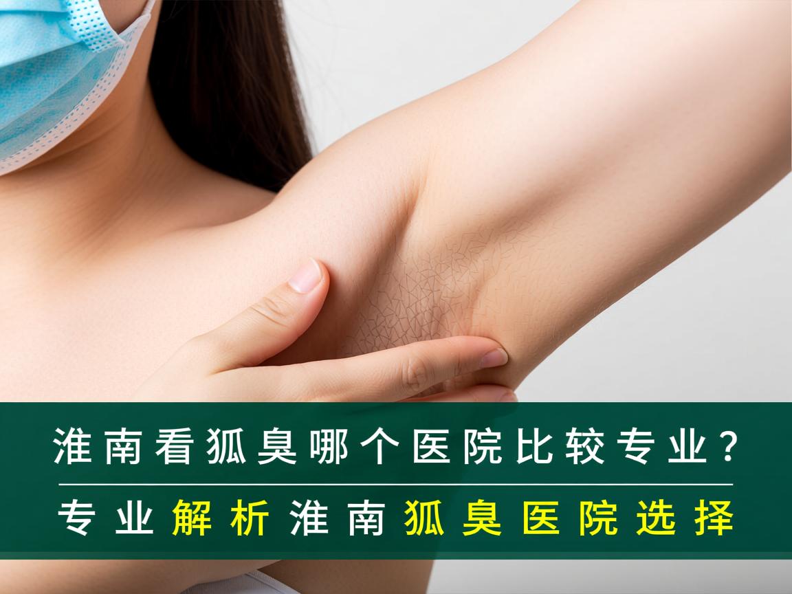 淮南看狐臭哪个医院比较专业？专业解析淮南狐臭医院选择