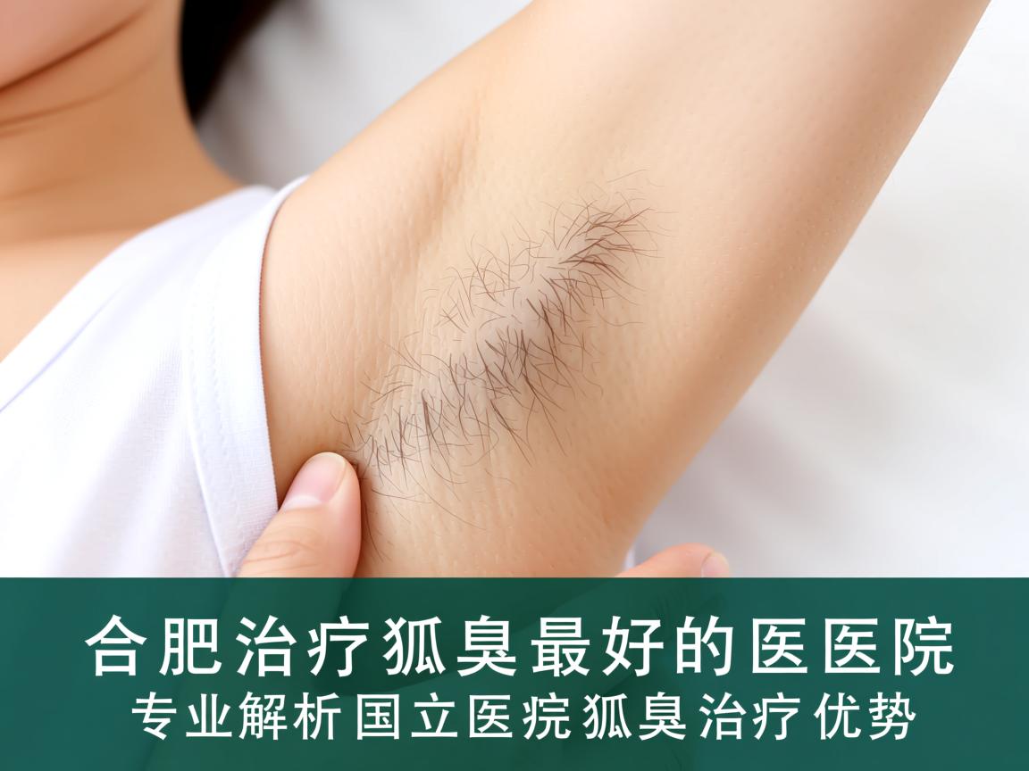 合肥治疗狐臭最好的医院，专业解析国立医院狐臭治疗优势