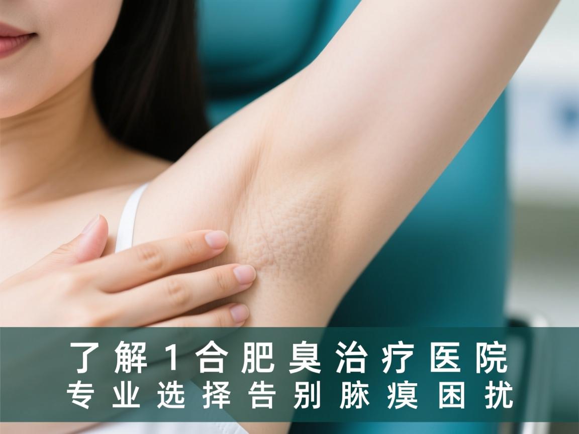了解合肥腋臭治疗医院，专业选择告别腋臭困扰