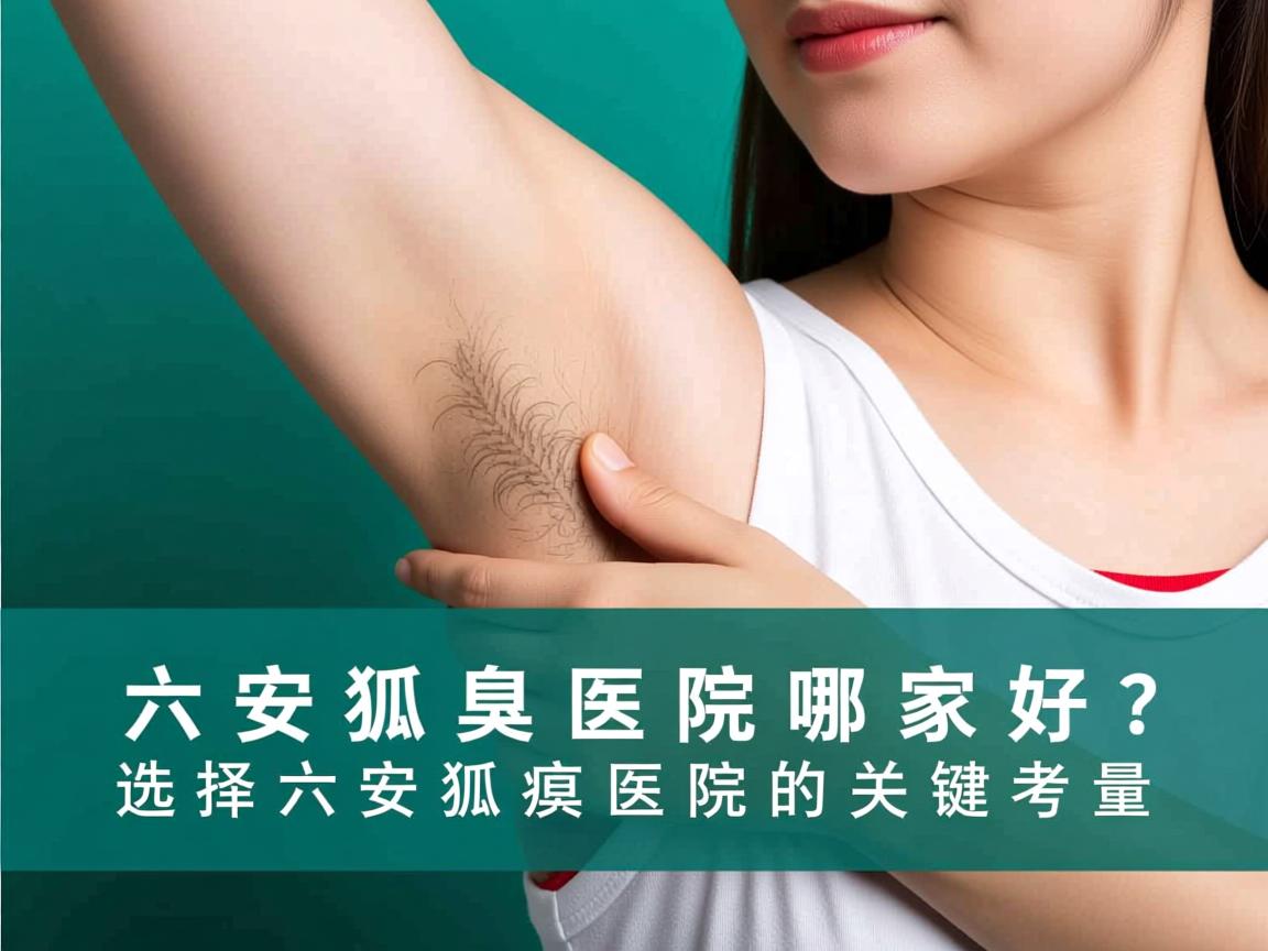 六安狐臭医院哪家好?选择六安狐臭医院的关键考量 六安狐臭医院哪家好?选择六安狐臭医院的关键考量