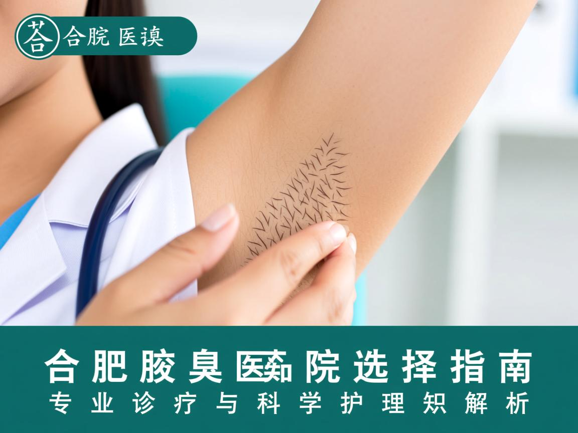 合肥腋臭医院选择指南，专业诊疗与科学护理知识解析