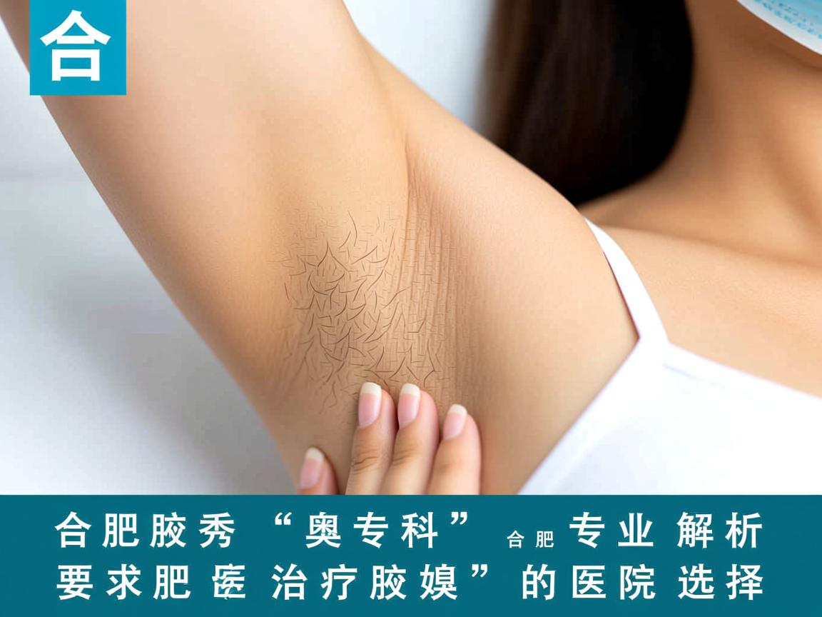 合肥腋秀腋臭专科，专业解析合肥治疗腋臭的医院选择