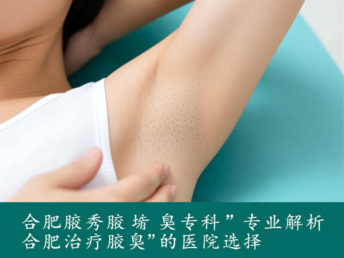 合肥腋秀腋臭专科，专业解析合肥治疗腋臭的医院选择