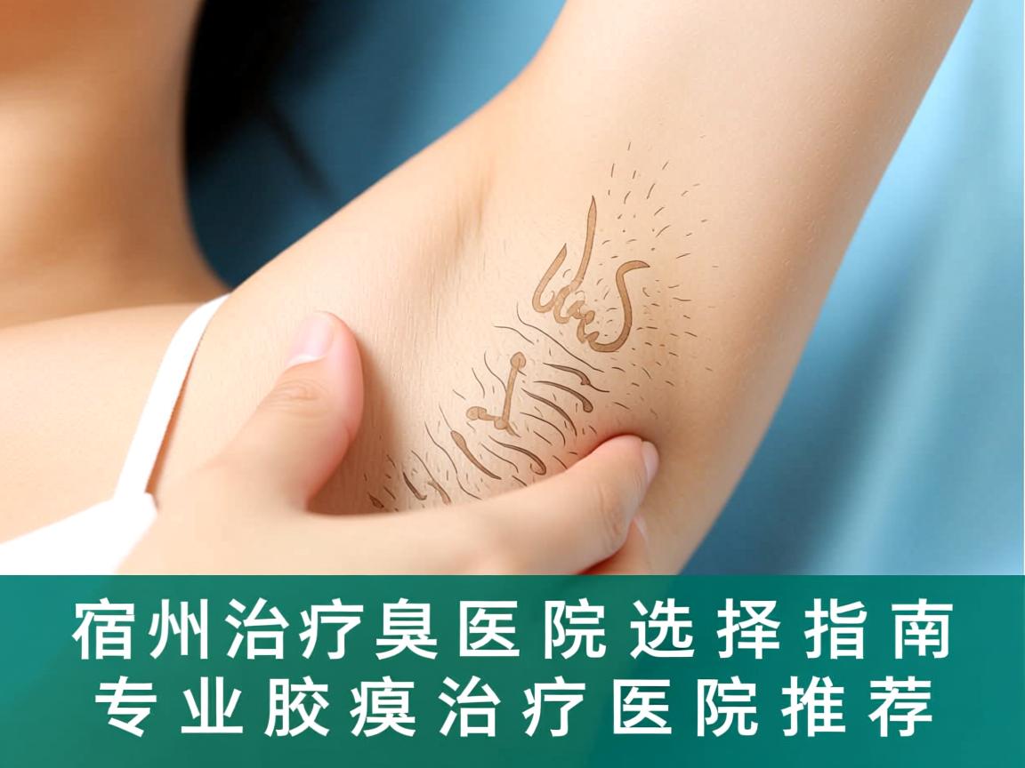 宿州治疗腋臭医院选择指南，专业腋臭治疗医院推荐