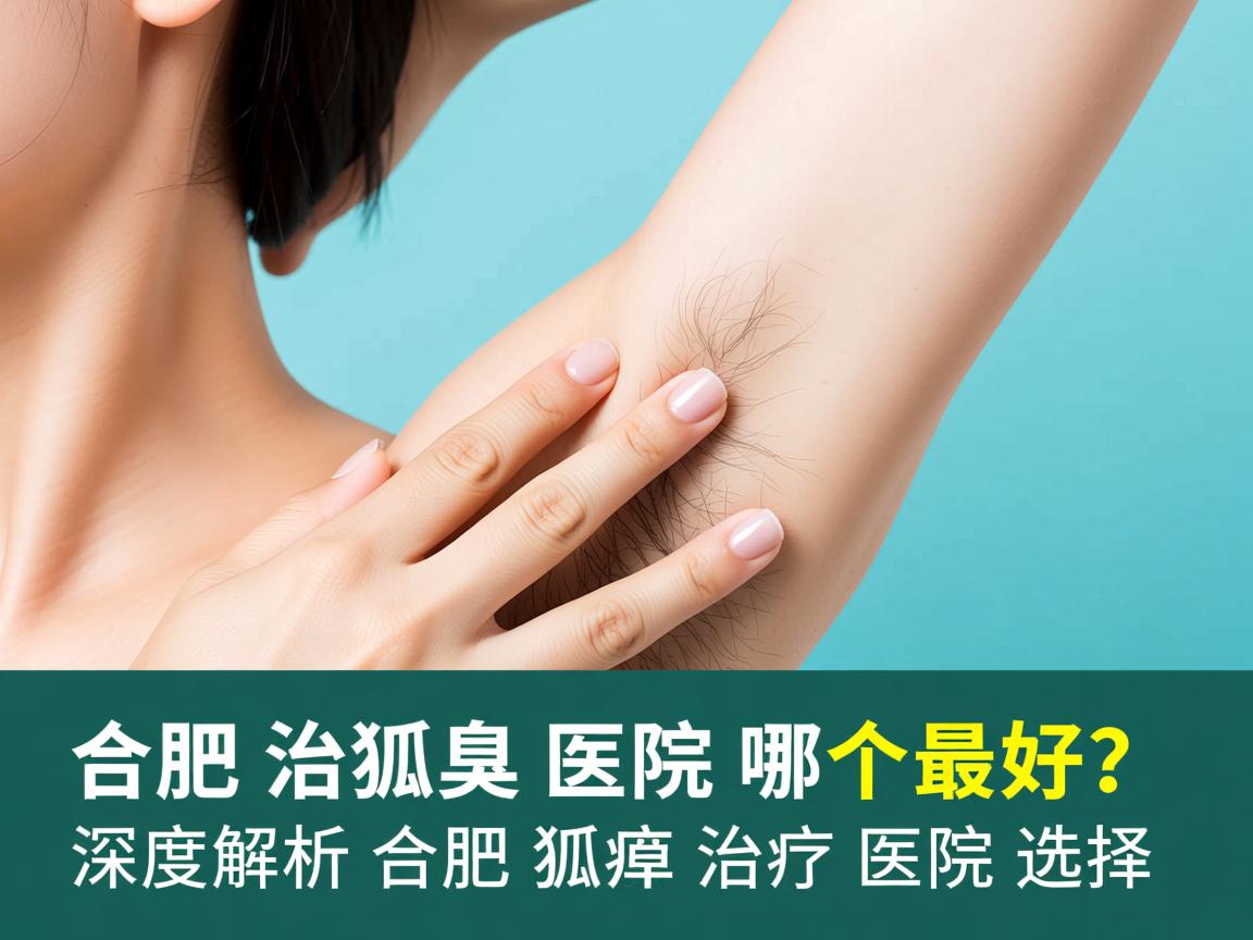 合肥治狐臭医院哪个最好？深度解析合肥狐臭治疗医院选择