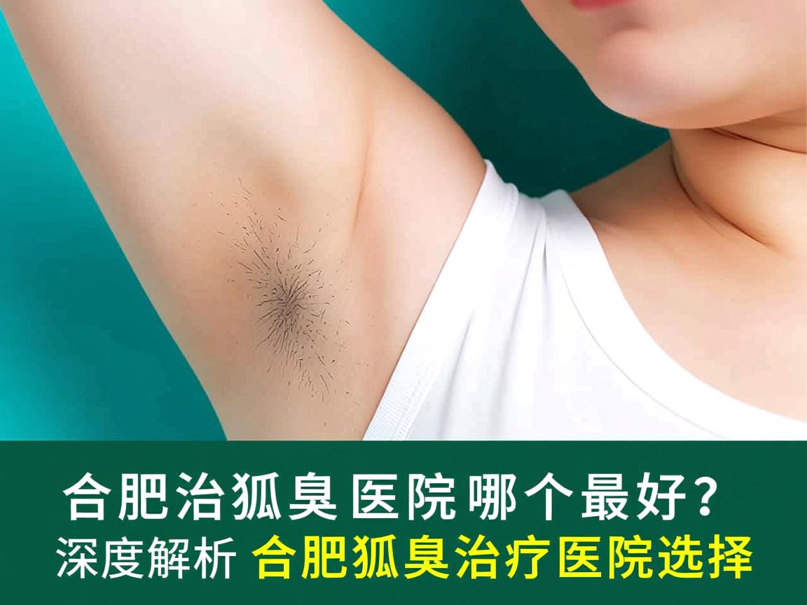 合肥治狐臭医院哪个最好？深度解析合肥狐臭治疗医院选择