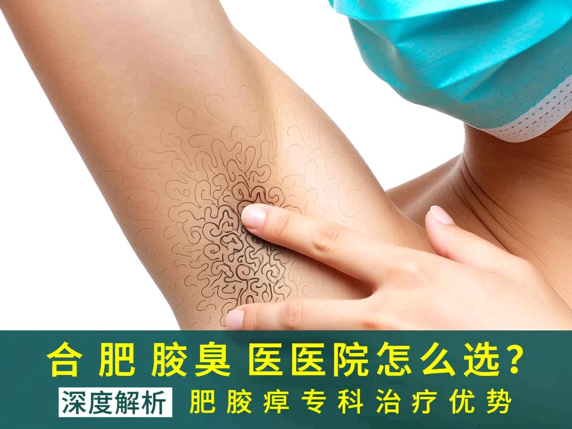 合肥腋臭医院怎么选？深度解析合肥腋臭专科治疗优势