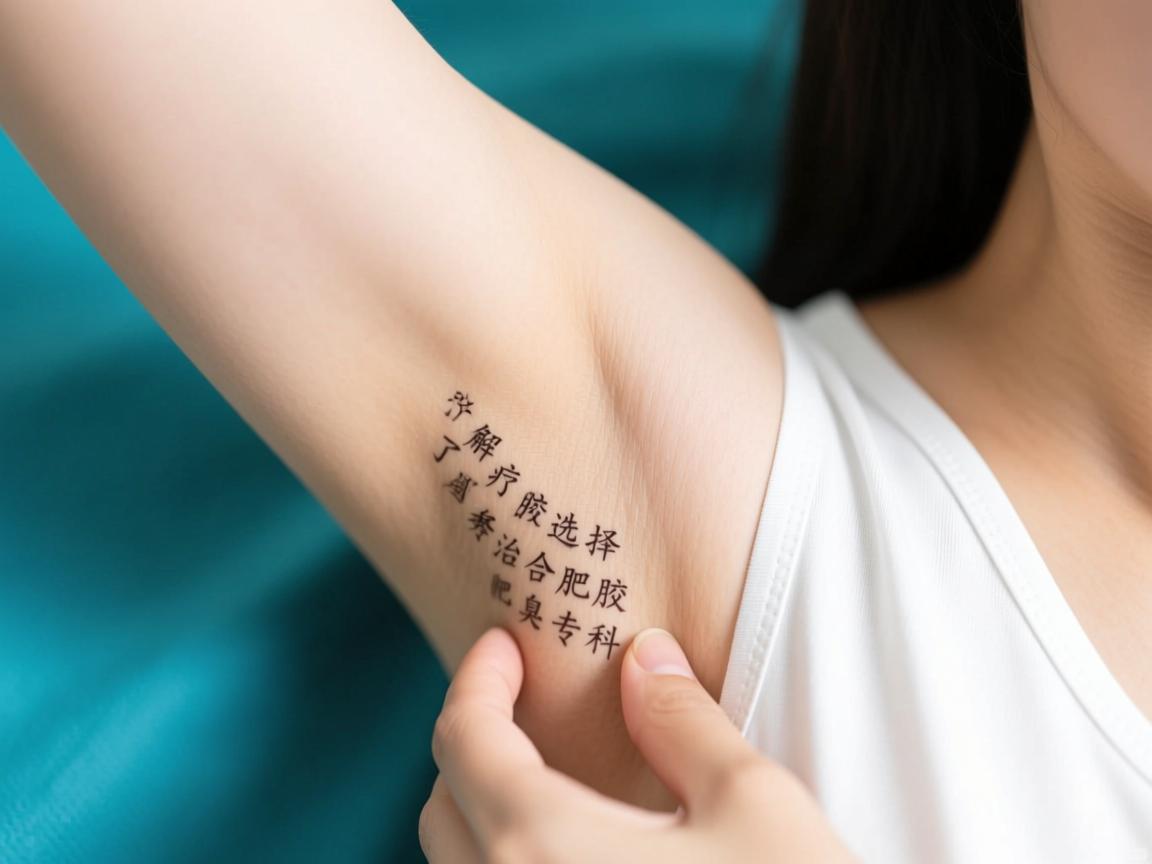 了解腋臭治疗选择 选择合肥腋秀腋臭专科