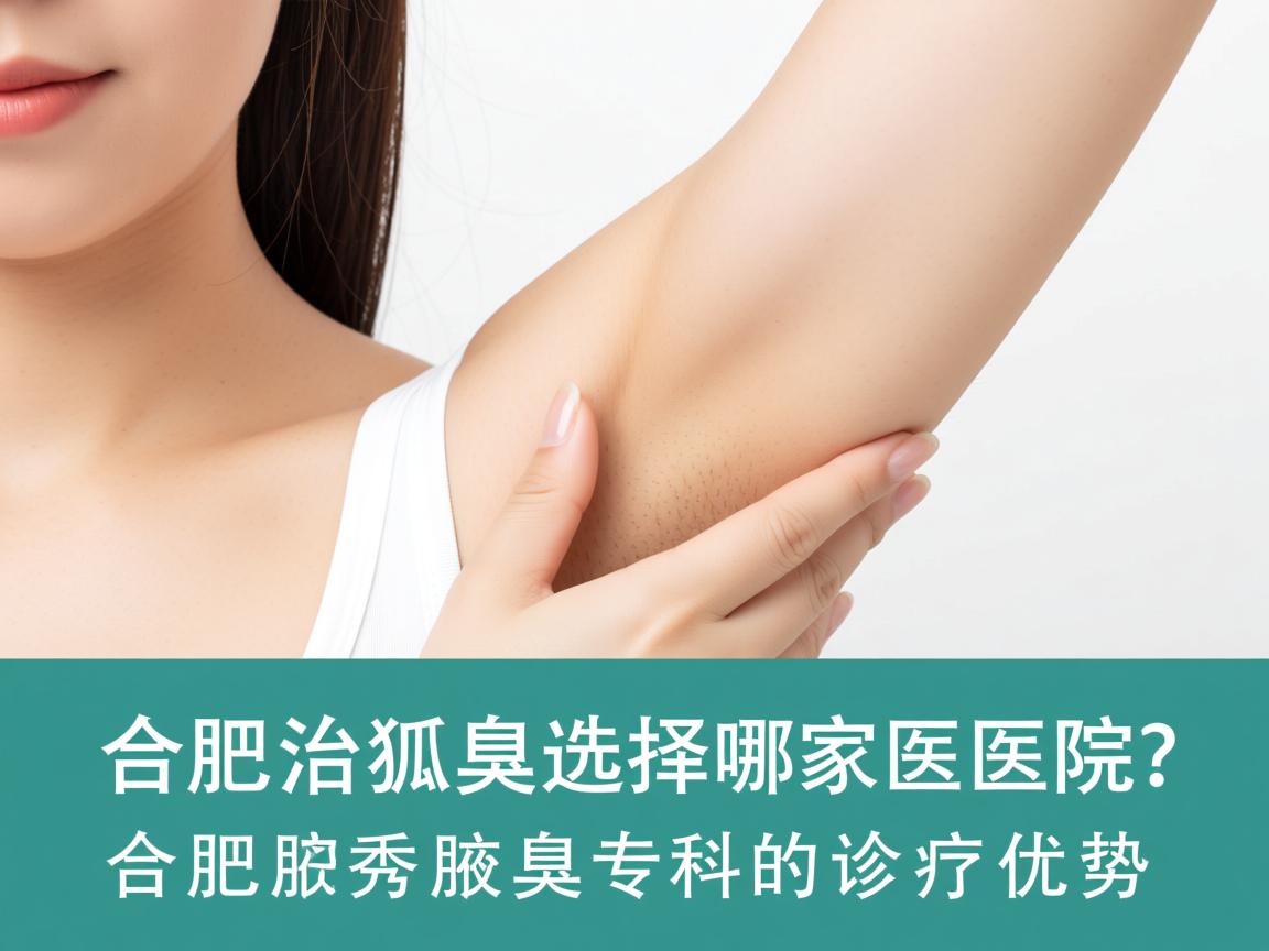 合肥治狐臭选择哪家医院？解析合肥腋秀腋臭专科的诊疗优势
