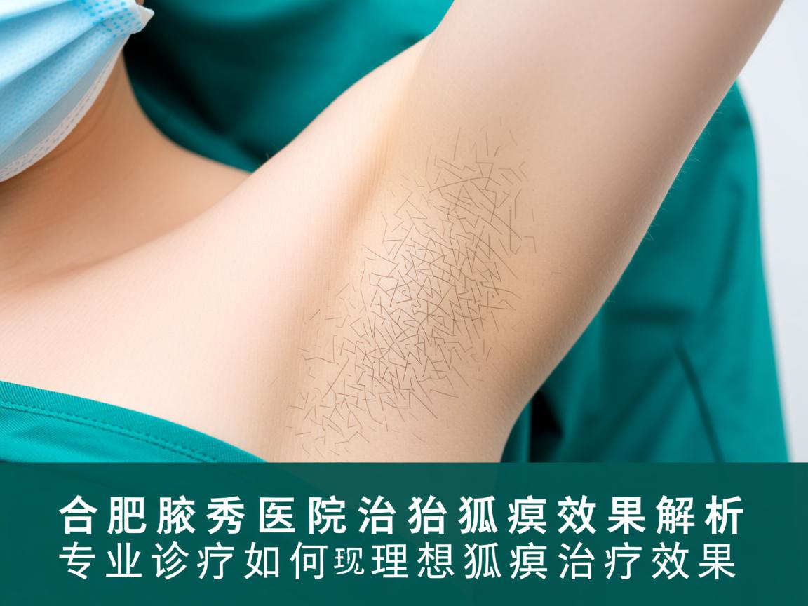 合肥腋秀医院治狐臭效果解析，专业诊疗如何实现理想狐臭治疗效果