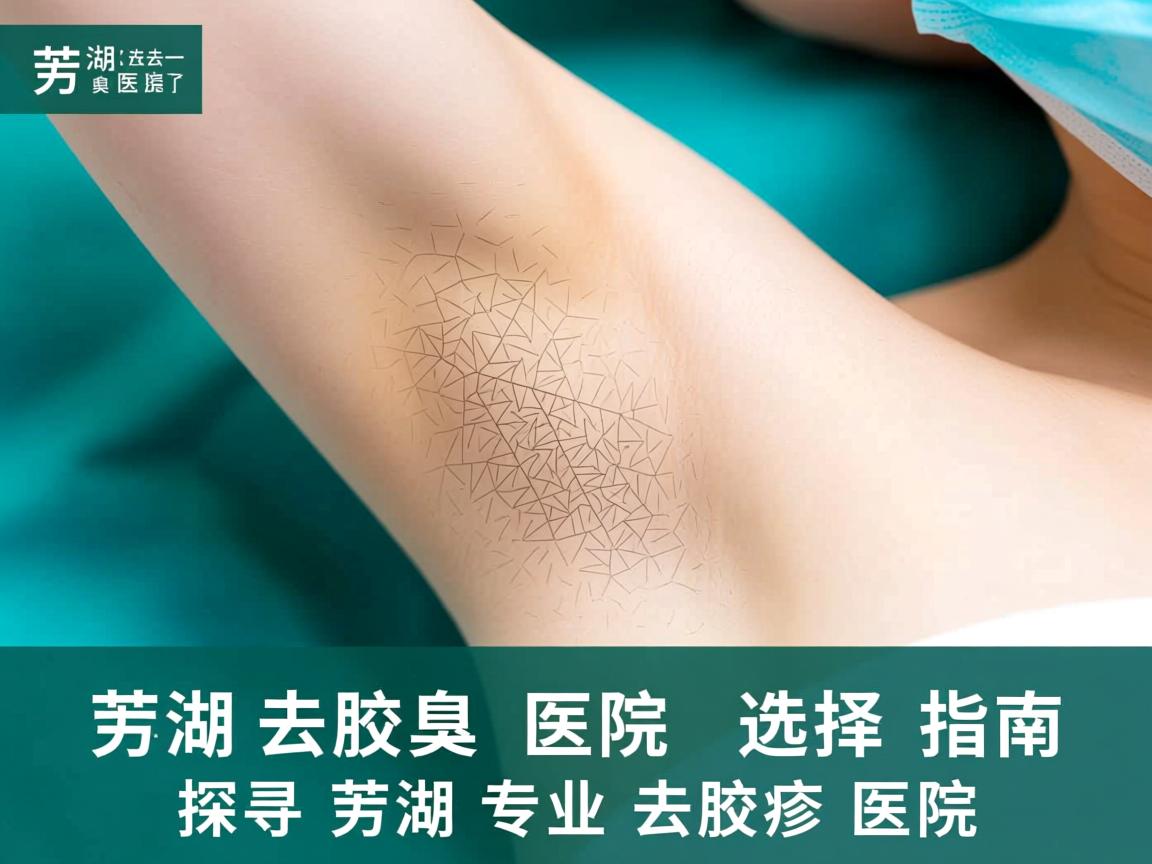 芜湖去腋臭医院选择指南，探寻芜湖专业去腋臭医院