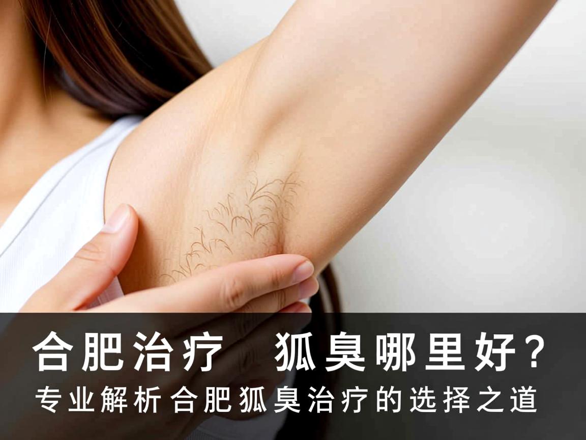 合肥治疗狐臭哪里好？专业解析合肥狐臭治疗的选择之道