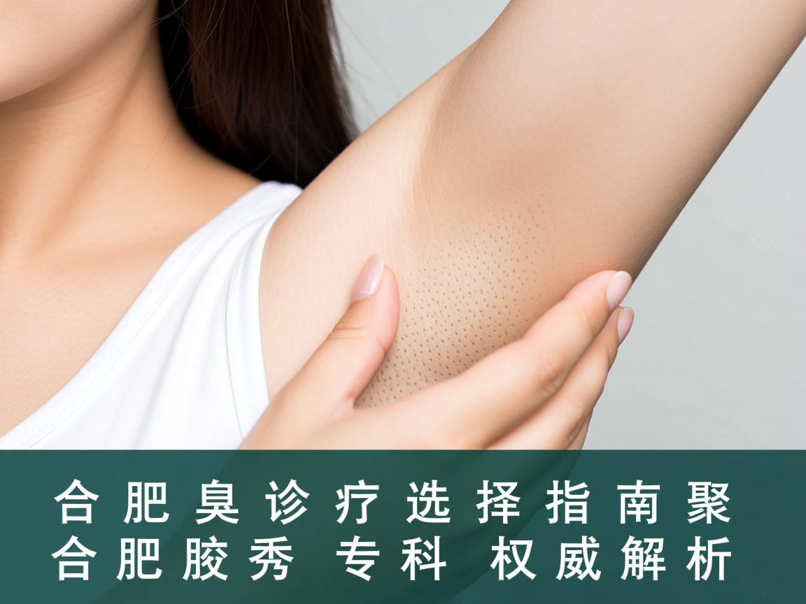 合肥腋臭诊疗选择指南，聚焦合肥腋秀专科的权威解析