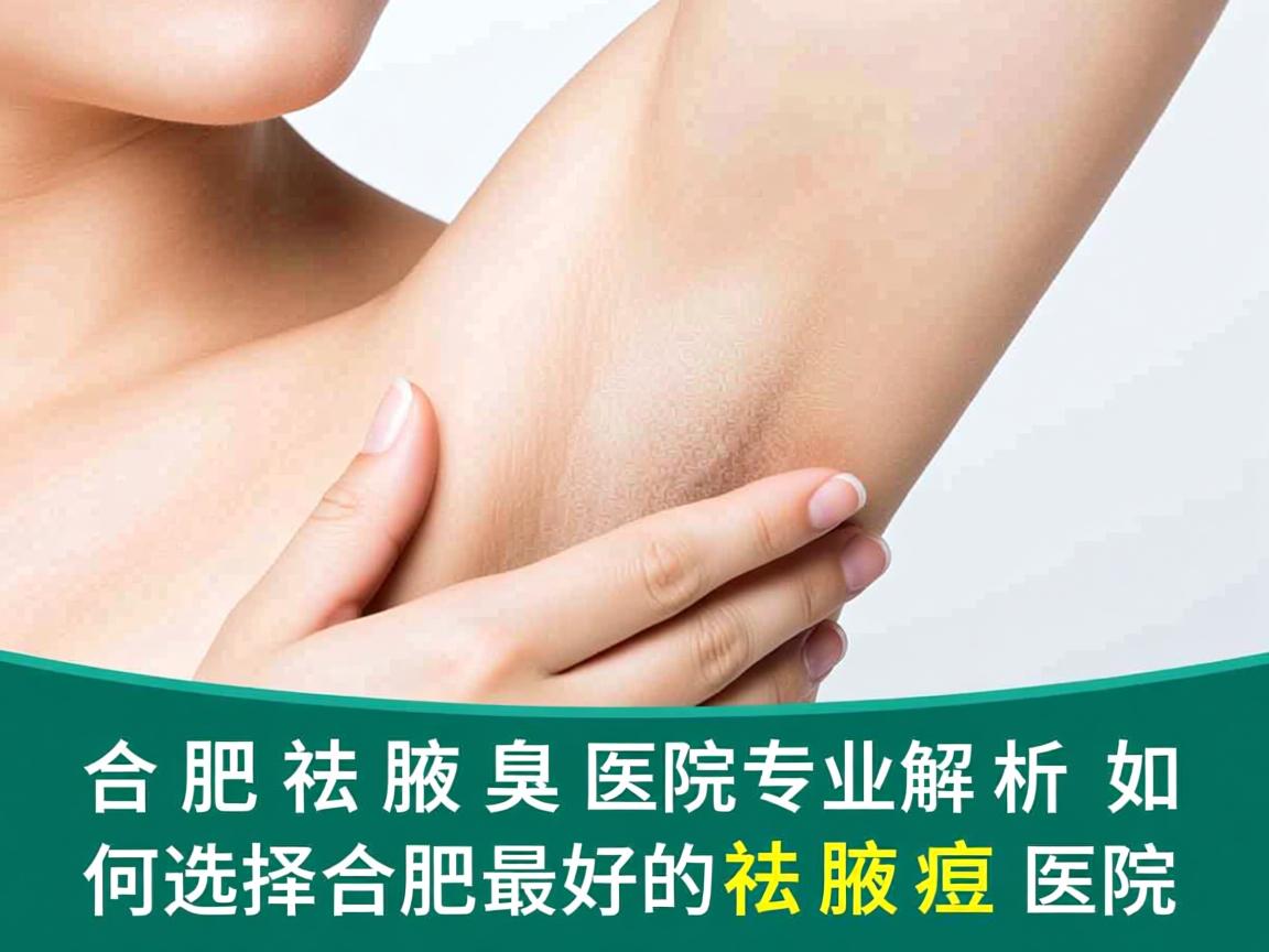 合肥祛腋臭医院专业解析,如何选择合肥最好的祛腋臭医院 合肥祛腋臭医院专业解析,如何选择合肥最好的祛腋臭医院