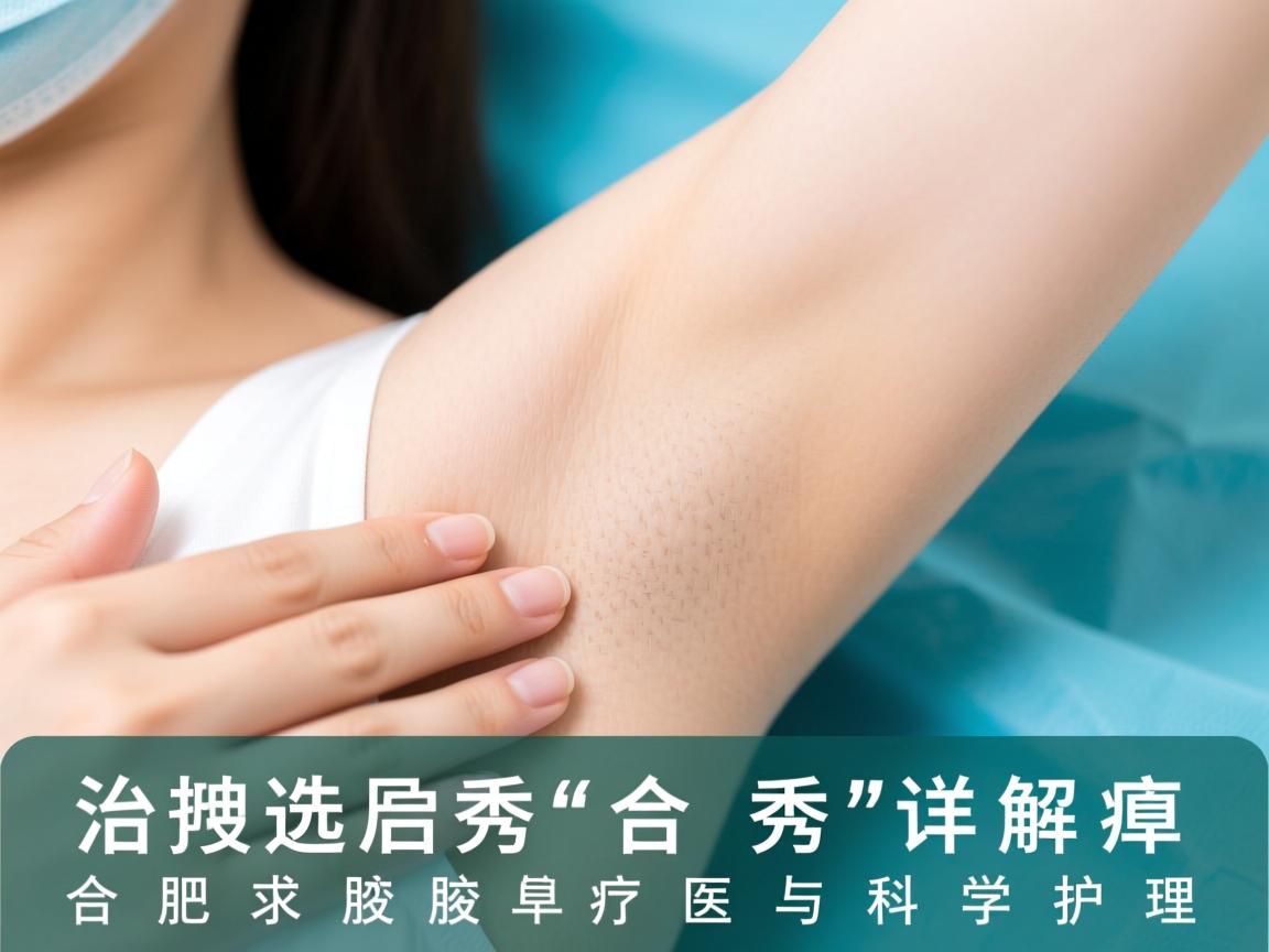 腋臭治疗选择合肥腋秀，合肥腋秀详解腋臭医疗与科学护理