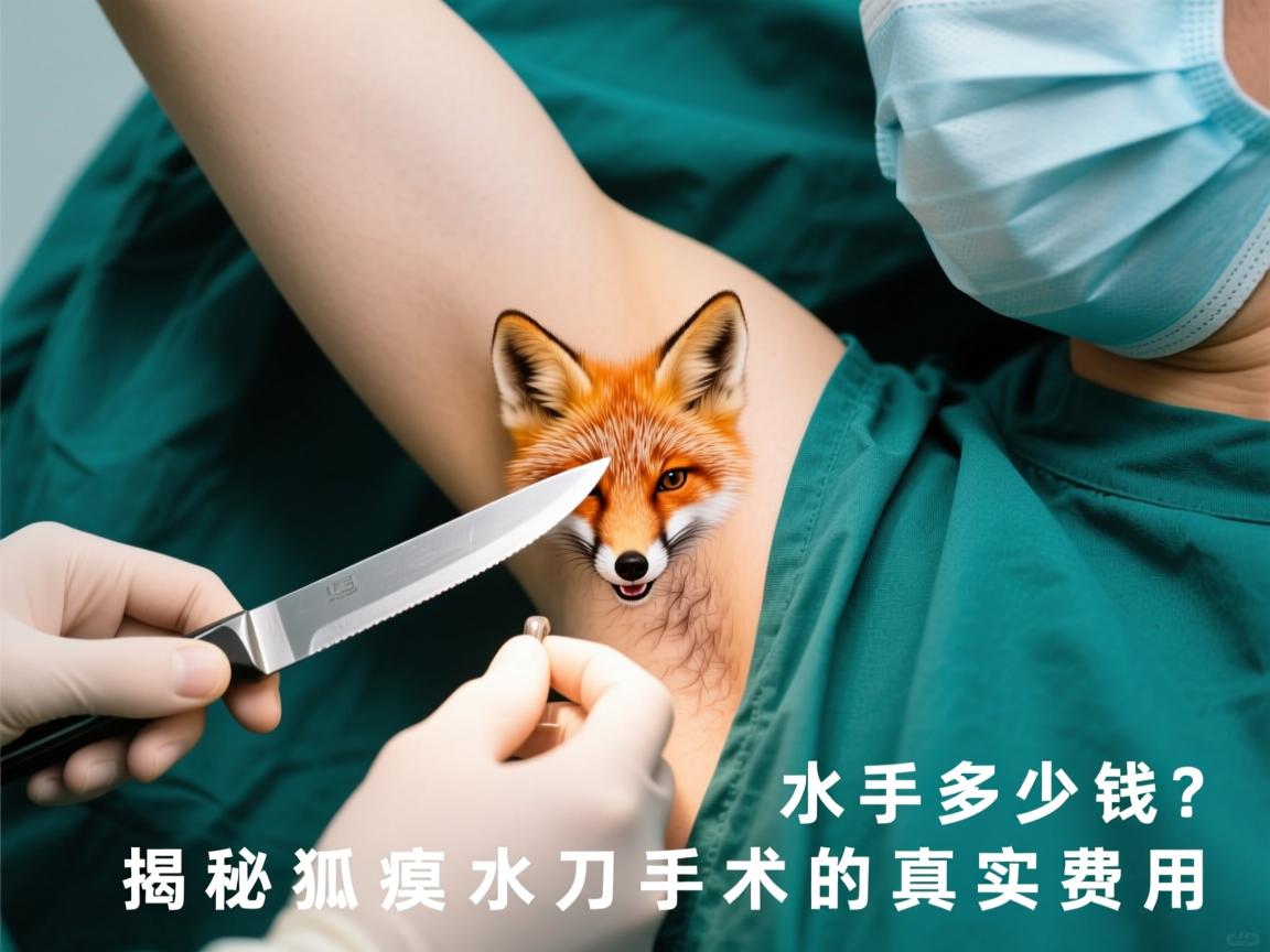狐臭水刀手术多少钱？揭秘狐臭水刀手术的真实费用