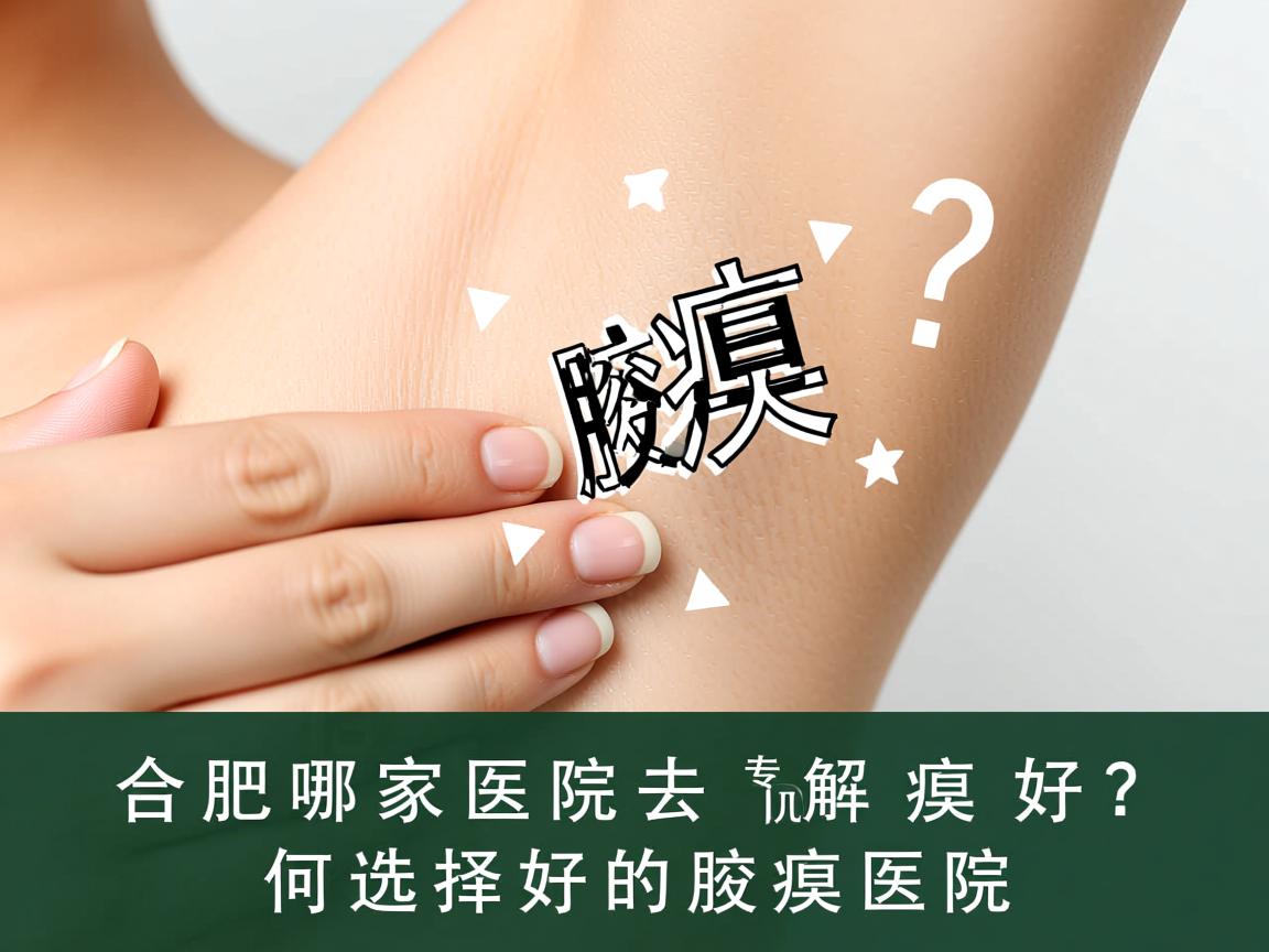 合肥哪家医院去腋臭好？专业解析如何选择好的腋臭医院