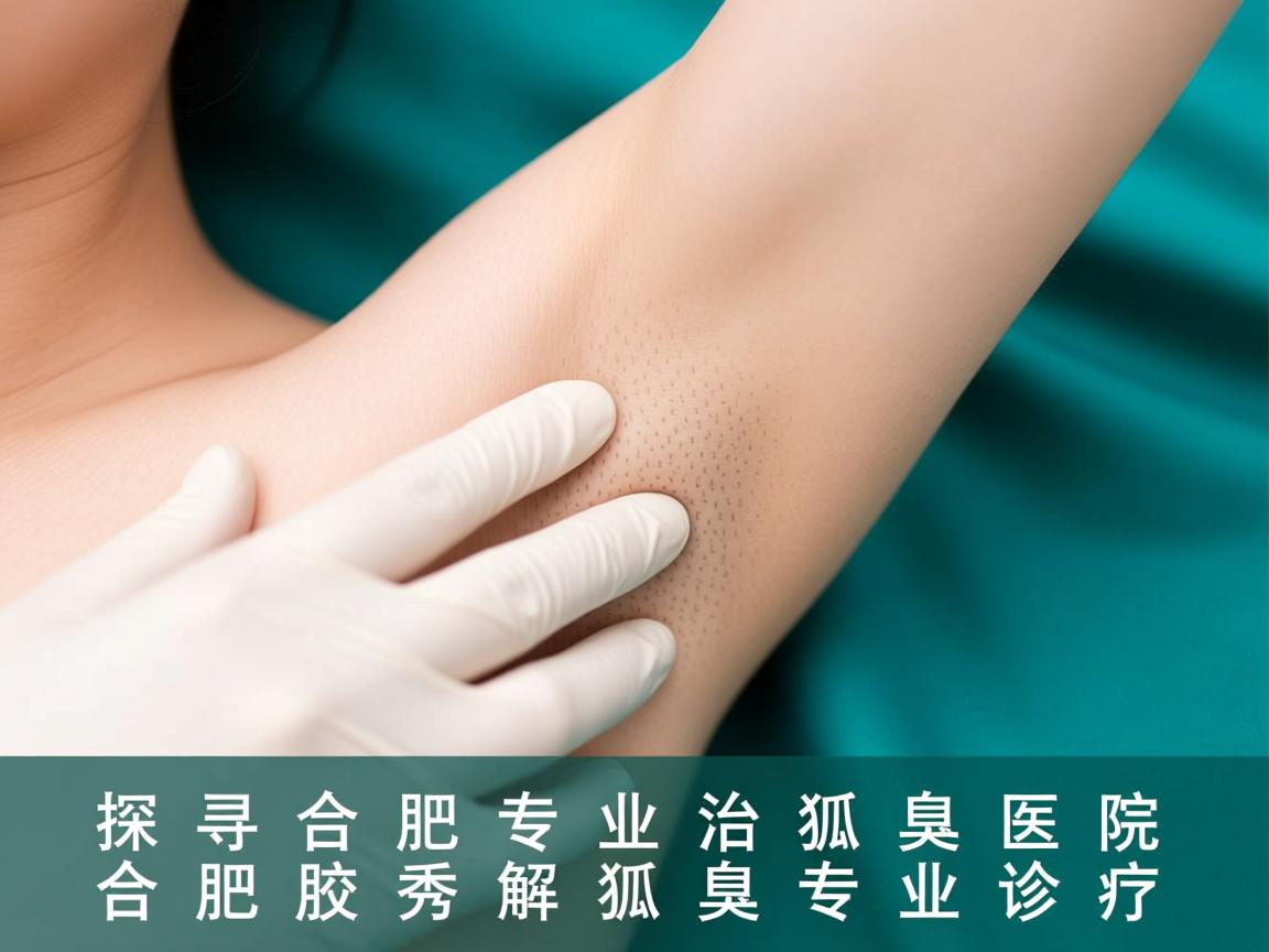 探寻合肥专业治狐臭医院，合肥腋秀解析狐臭专业诊疗