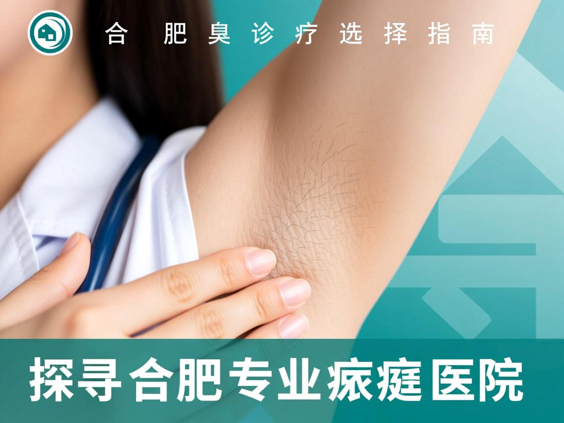 合肥腋臭诊疗选择指南，探寻合肥专业腋臭医院
