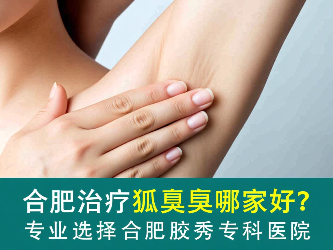 合肥治疗狐臭哪家好？专业选择合肥腋秀专科医院
