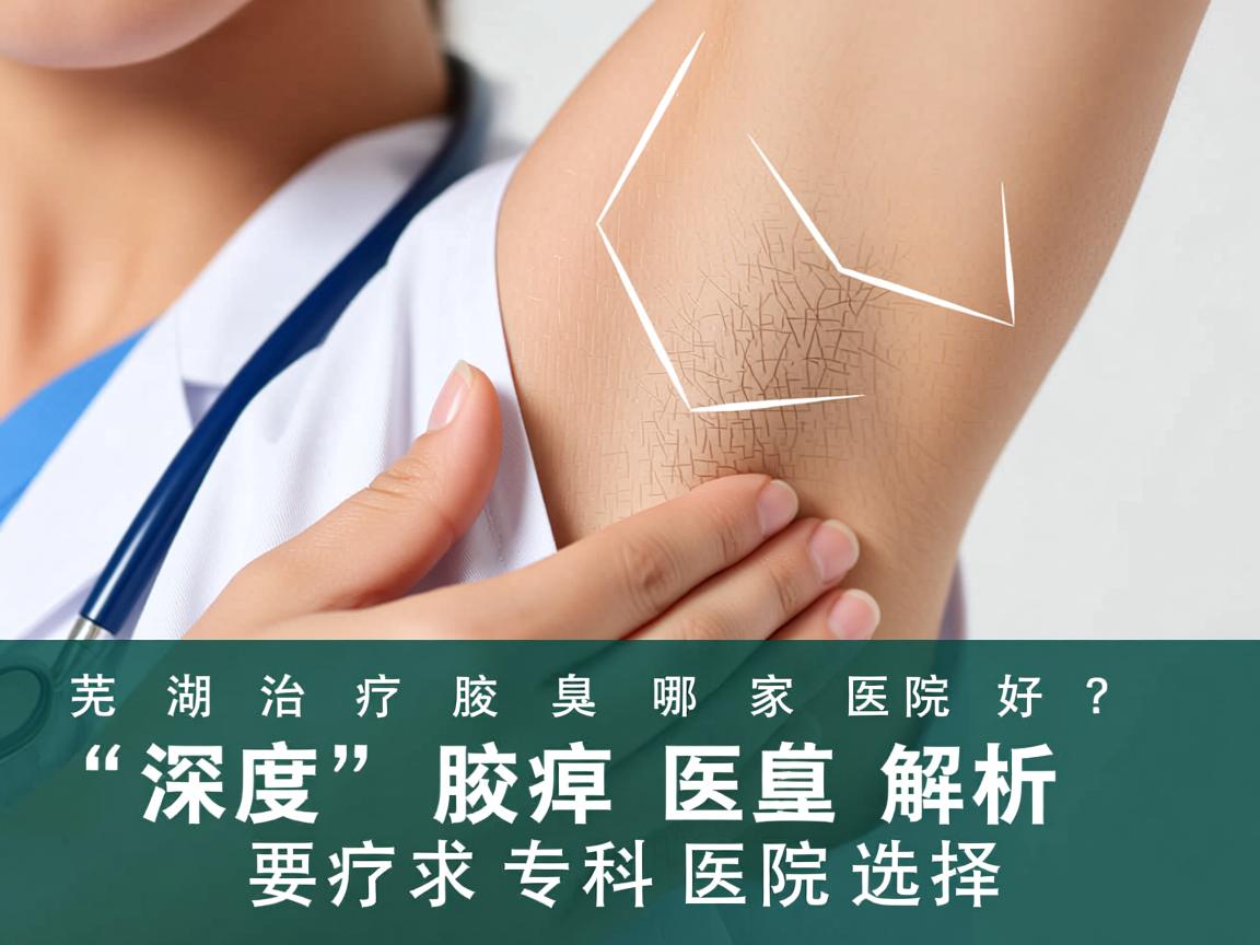 芜湖治疗腋臭哪家医院好？深度解析腋臭专科医院选择