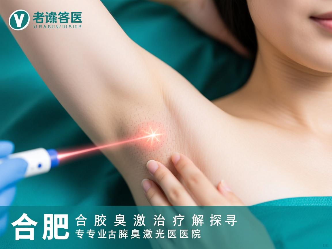 合肥腋臭激光治疗解析，探寻合肥专业的腋臭激光医院