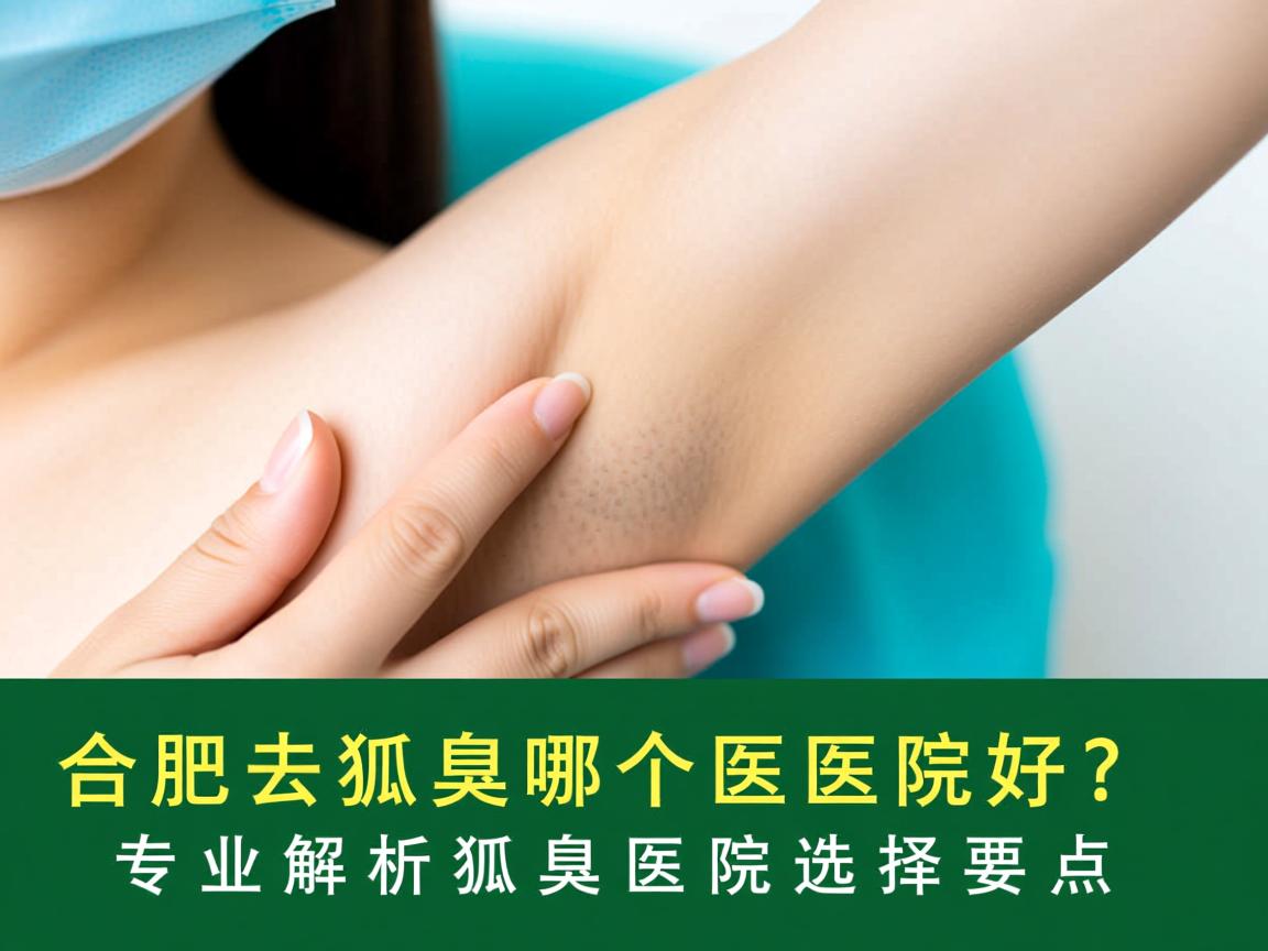 合肥去狐臭哪个医院好?专业解析狐臭医院选择要点 合肥去狐臭哪个医院好?专业解析狐臭医院选择要点