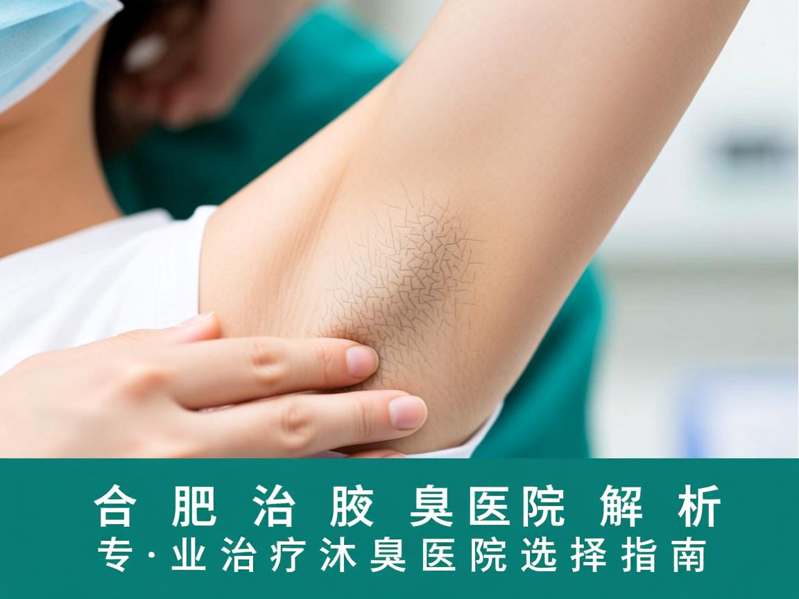 合肥治腋臭医院解析,专业治疗腋臭的医院选择指南 合肥治腋臭医院解析,专业治疗腋臭的医院选择指南