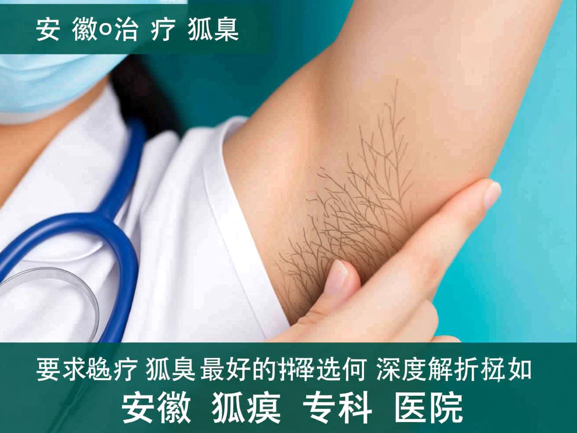 安徽治疗狐臭最好的医院，深度解析如何选择安徽狐臭专科医院