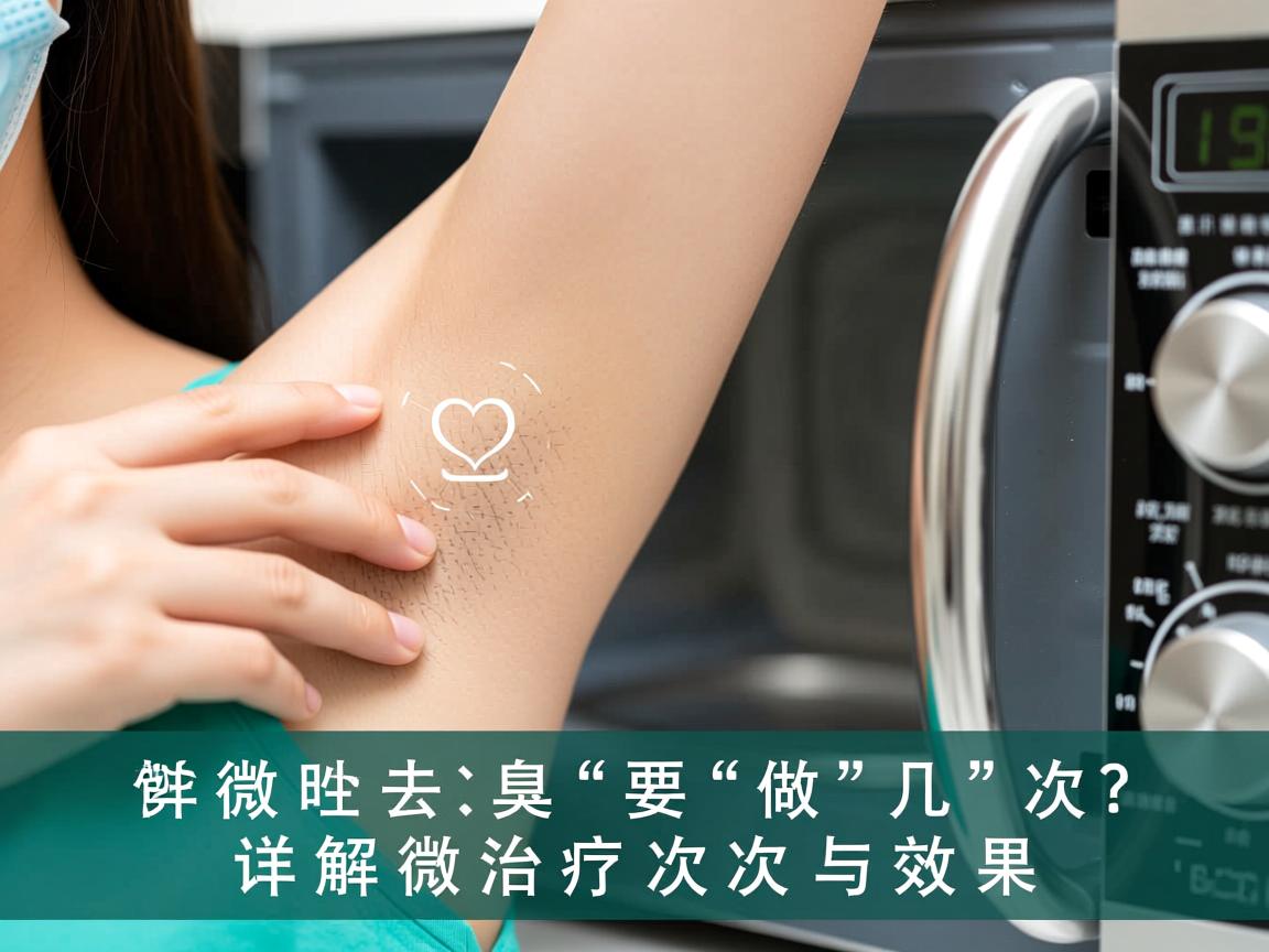 微波去腋臭要做几次？详解微波治疗次数与效果