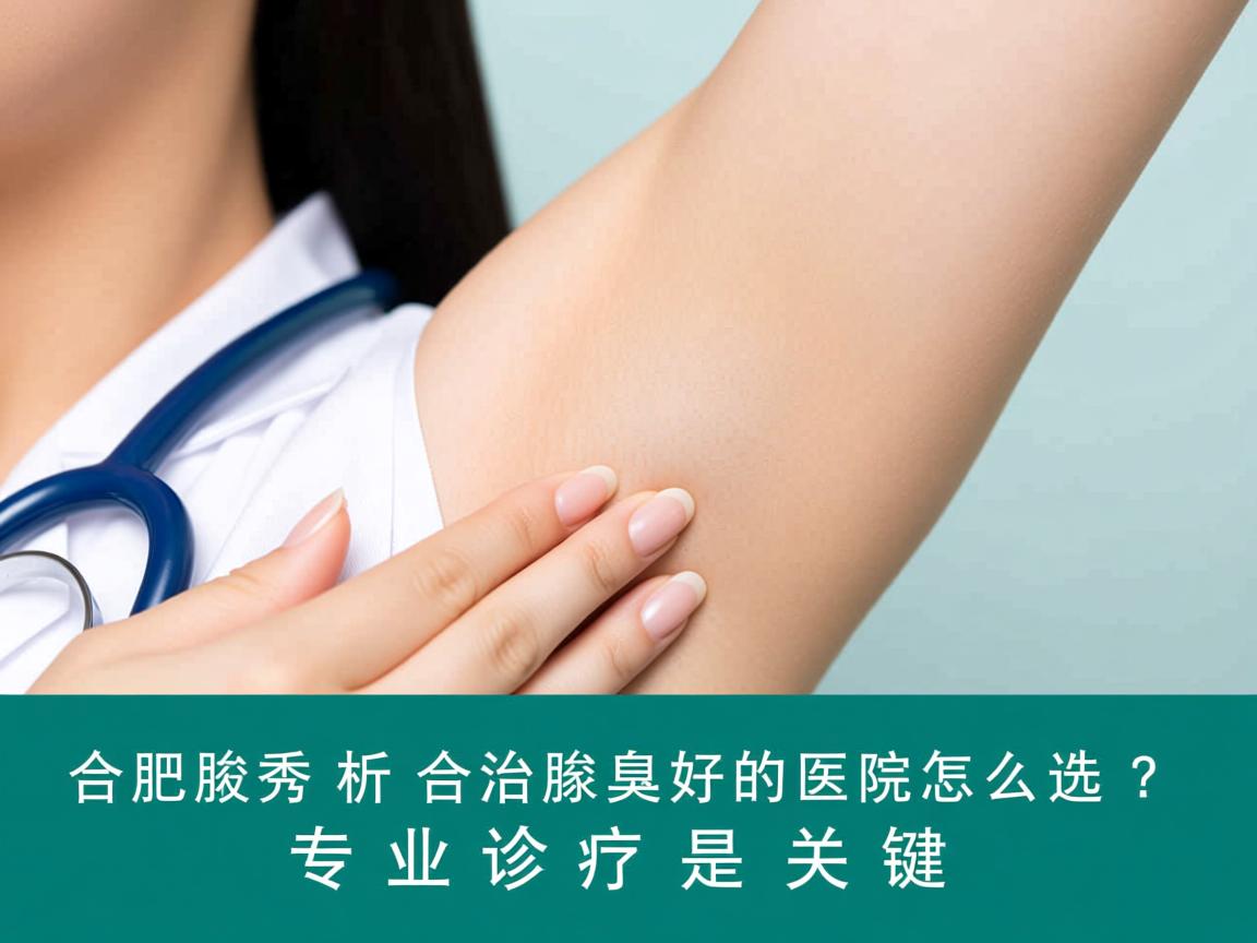 合肥腋秀解析,合肥治腋臭好的医院怎么选?专业诊疗是关键 合肥腋秀解析,合肥治腋臭好的医院怎么选?专业诊疗是关键