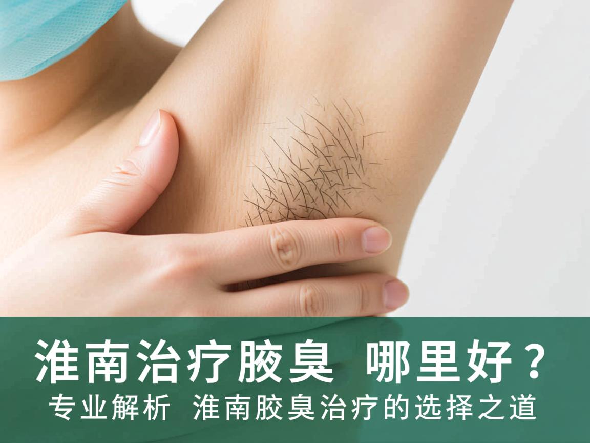 淮南治疗腋臭哪里好？专业解析淮南腋臭治疗的选择之道