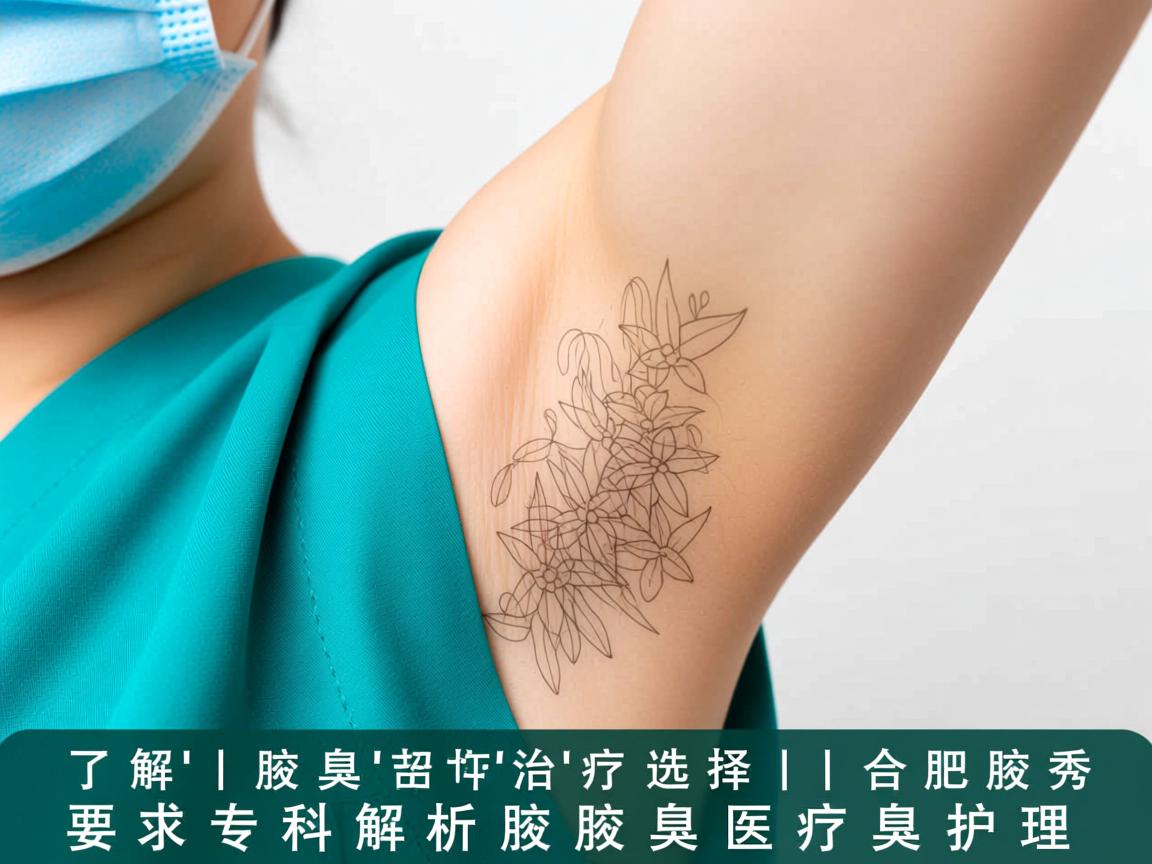了解腋臭治疗选择 合肥腋秀专科解析腋臭医疗护理