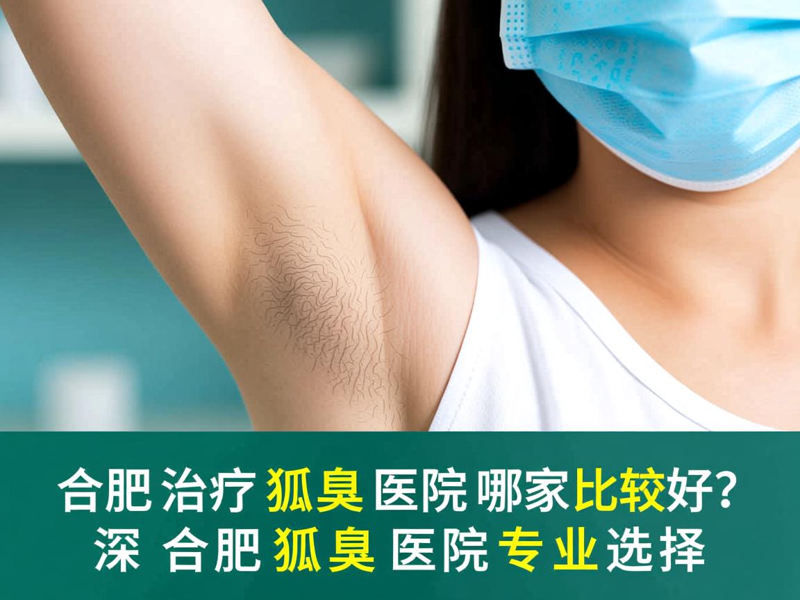 合肥治疗狐臭医院哪家比较好？深度解析合肥狐臭医院专业选择